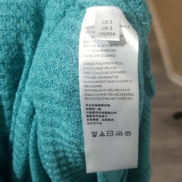 We the free waffle‎ pattern sweater sz 2 - Picture 3 of 7